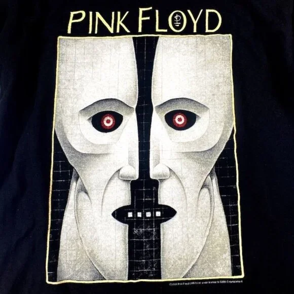 NWOT Pink Floyd The Division Bell Album Tee Shirt Black,  Size Medium - Picture 2 of 4